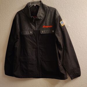 Seepan Black and Gray Snap-On Jacket for Men Size 3X B33